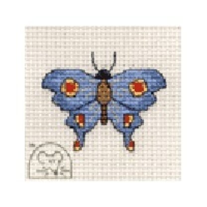 Mouseloft Stitchlets - Fancy Butterfly Cross Stitch Kit - 64mm