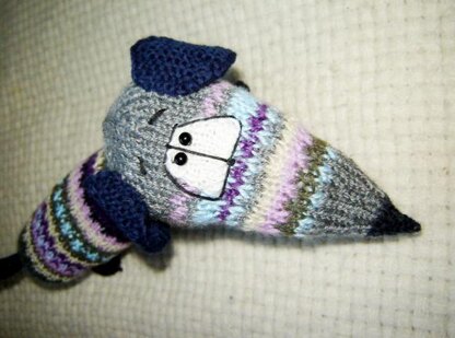 Knitted Dog Dachshund for beginners