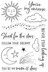 Hero Arts Clear Stamps 4"X6" - You're My Universe