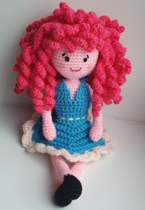 Ruby crochet dolly