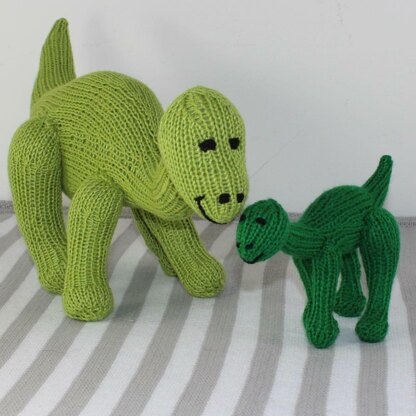 Cute Mother & Baby Dinosaur Toys