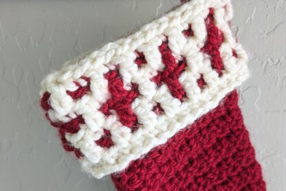 Mosaic Christmas Stockings