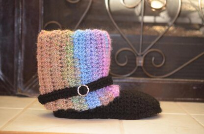 Kid's Slouchy Slipper Boots