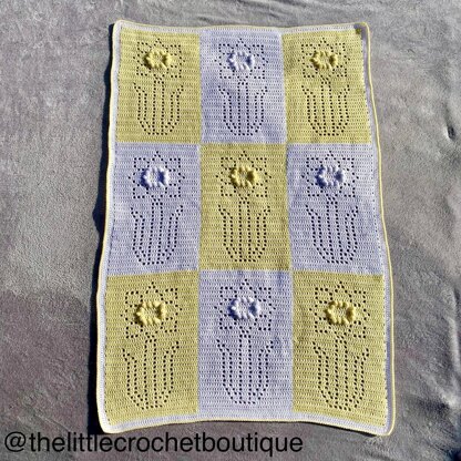 Daffodil Crochet Blanket