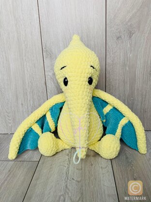 Pterodactyl dinosaur crochet