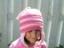 Pink Striped Hat