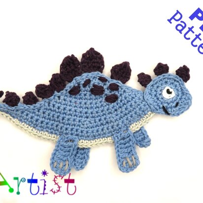 Stegosaurus Dino Applique