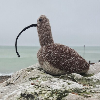 Wendy the curlew - knitting pattern