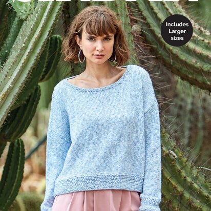 Sweater in Sirdar No.1 Aran Stonewash - 8272 - Downloadable PDF