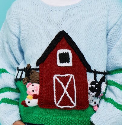 Barnyard Pals Sweater & Puppets