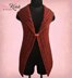 Crimson Collared Vest