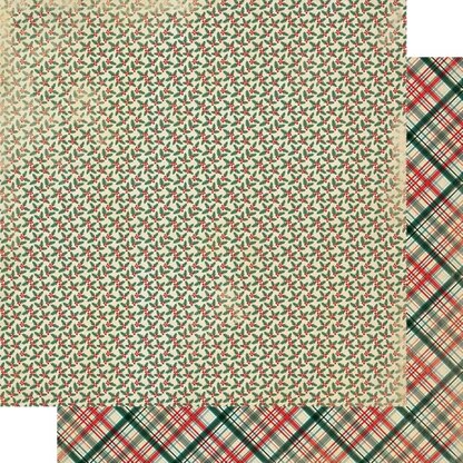 Authentique Paper Calendar Collection Double-Sided Cardstock 12"X12" 18/Pkg - December Patterns