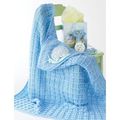 Snail Blanket in Bernat Baby