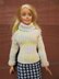 1:6th scale Ladies Chunky Rib Jumper