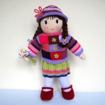 Posy - Knitted Doll