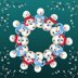 Snowman Wreath