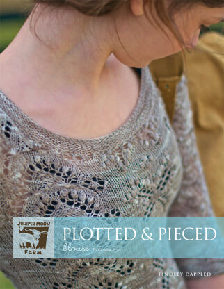 Plotted & Pieced Blouse in Juniper Moon Findley Dappled - JMF04-06 - Downloadable PDF