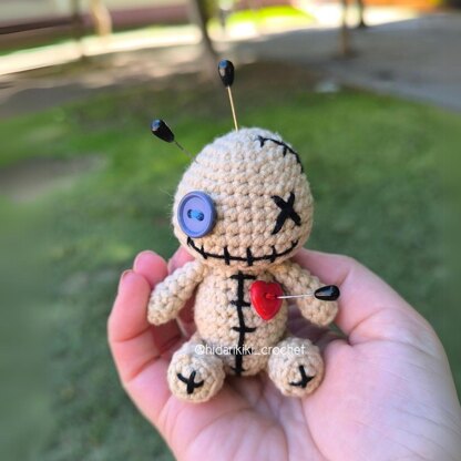 Booboo the Voodoo doll amigurumi