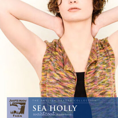 Sea Holly Waistcoat in Juniper Moon Findley Dappled - Downloadable PDF