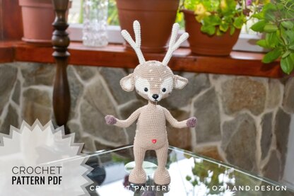 Bambi the reindeer toy