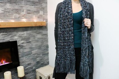 Sparkle & Shine Fringe Scarf