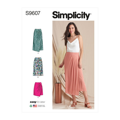 Simplicity Misses' Skirt S9607 - Sewing Pattern