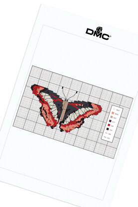 Butterfly Lana in DMC - PAT0083 - Downloadable PDF