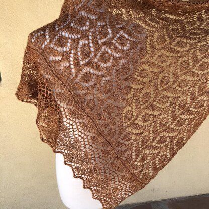 Oak Leaf Shawl