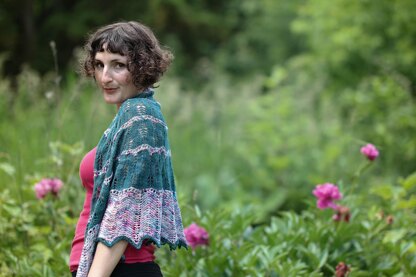 Peony Shawl