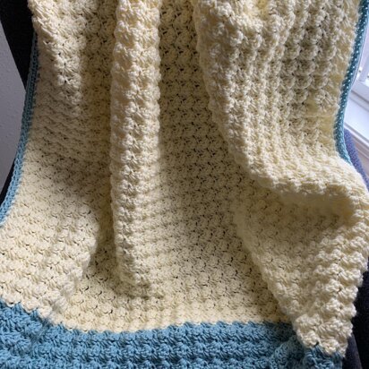 Ripple Stitch Baby Blanket