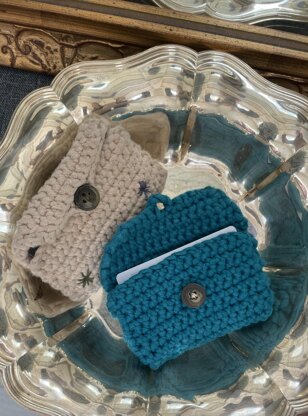 Cardholder Wallet Handmade Crochet