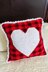 Plaid Heart Pillow