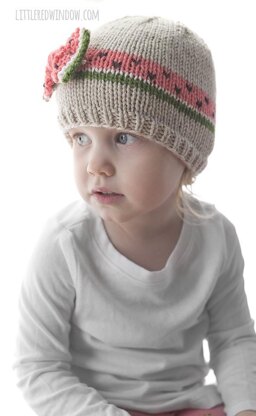 Watermelon Bow Hat