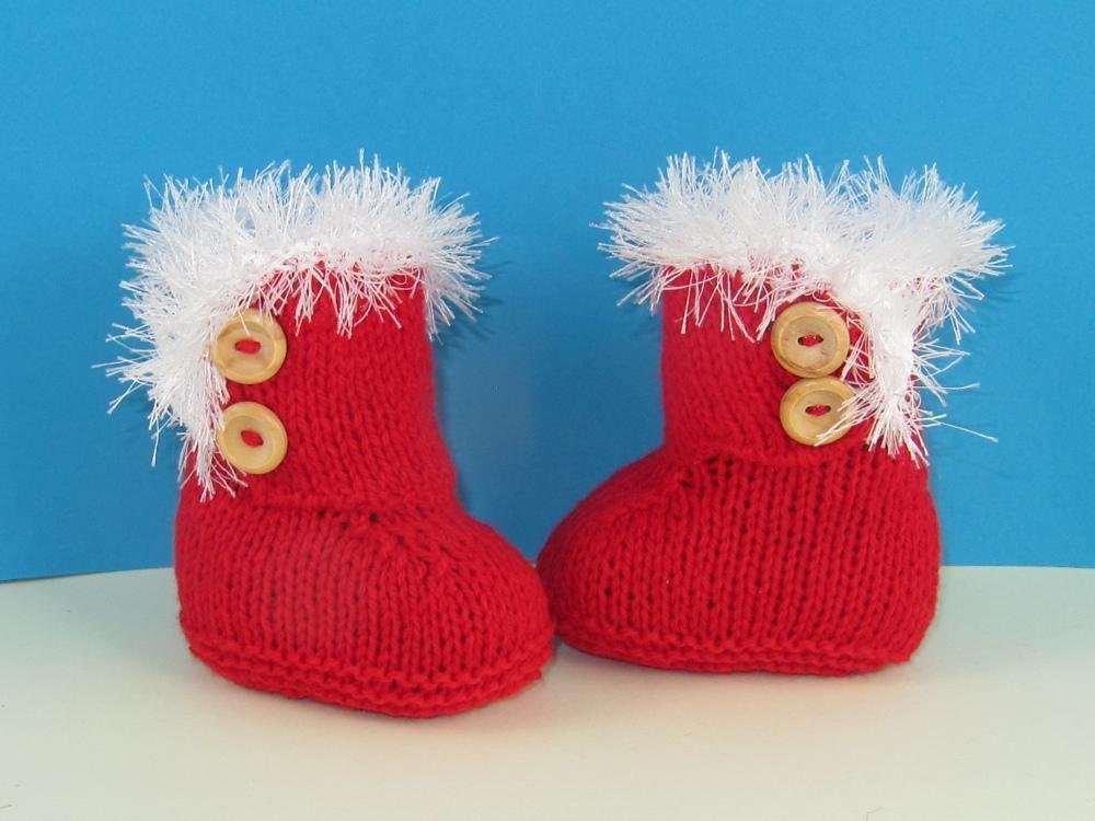 Knitted baby ugg boots on sale