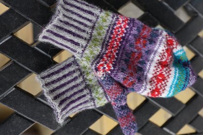 Doja's Gift Fair Isle Mittens