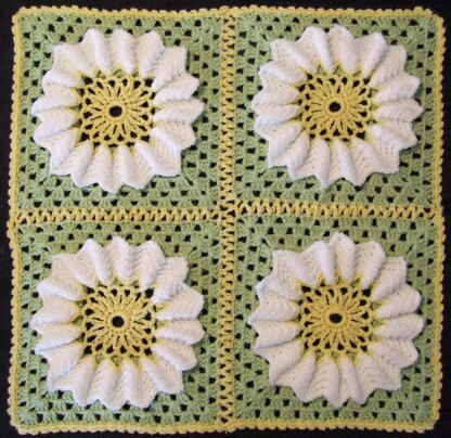 Baby Blanket featuring Springtime Daisy Flower