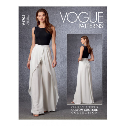 Vogue Misses' Pants V1702 - Sewing Pattern