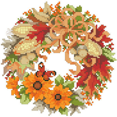 A Wreath For Fall - PDF