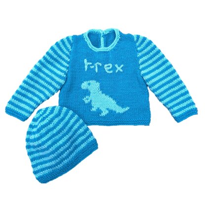 Baby T Rex Sweater
