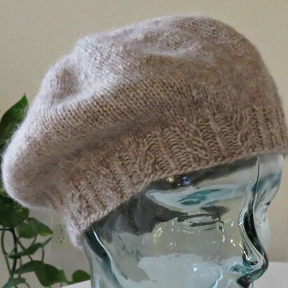 Peacedale Beret - knitting pattern
