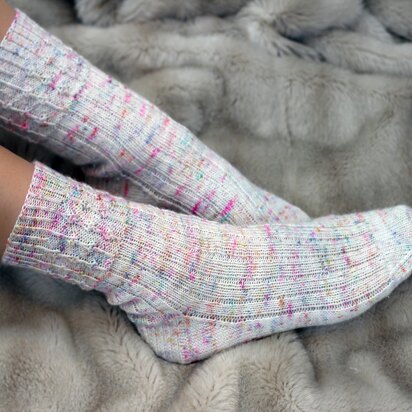 Vintage Fairy Lights Socks