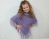 Bulky & Quick Lace Fringe Poncho