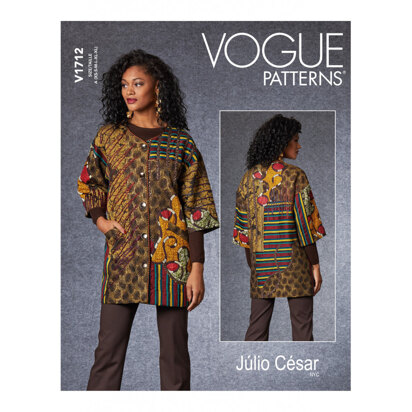 Vogue Misses' Jacket V1712 - Paper Pattern, Size XS-S-M-L-XL