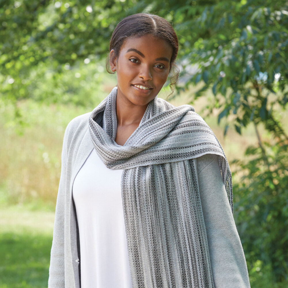 Valley Yarns #191 Shadow Scarf PDF at WEBS | Yarn.com