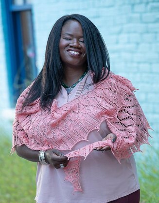 Flower Bud Shawl