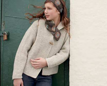 Thea Cardigan in Ella Rae Classic Heathers - E18-03