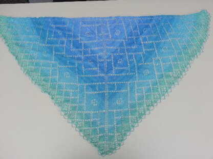 Patchwork shawl