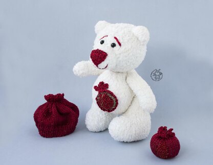 Bear with Pomegranate