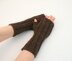 A10 Ribbed Fingerless Gloves