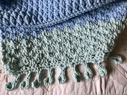 Sugar Plum Baby Blanket